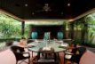 Outdoor dining table